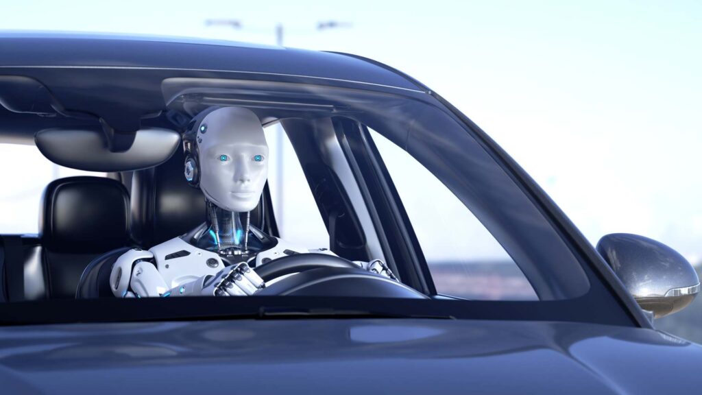 robot self driving cars